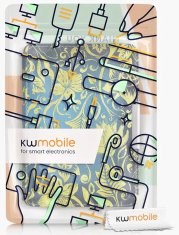 KW Puzdro KW Mobile - Gold Flowers - KW4556948 - pre Amazon Kindle Paperwhite 1/2/3 - viacfarebné