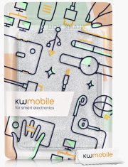 KW Puzdro KW Mobile - Glitter Uniform - KW4664470 - pre Amazon Kindle Paperwhite 4 (2018) - strieborné