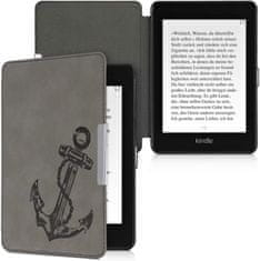 KW Puzdro KW Mobile - Vintage Anchor - KW4897506 - pre Amazon Kindle Paperwhite 4 (2018) - šedé