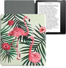 KW Puzdro KW Mobile - Flamingos & Palm Trees - KW4941715 - pre Amazon Kindle Oasis 2/3 - viacfarebné