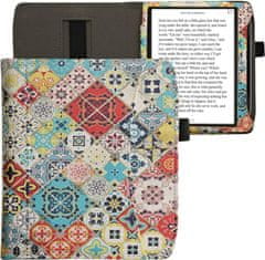 KW Púzdro KW Mobile - Moroccan Tiles - KW5939010 - pre Pocketbook 700 Era - viacfarebné