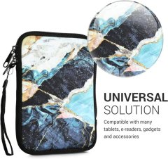 KW Púzdro KW Mobile Marble - KW5033516 - Univerzálne púzdro pre čítačky 6" - viacfarebné