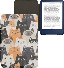 KW Puzdro KW Mobile - Cats - KW5998912 - pre Amazon Kindle 2022 - viacfarebné