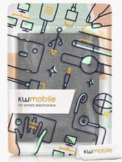 KW Puzdro KW Mobile - Fabric Flip - KW5971819 - pre Amazon Kindle Paperwhite 4 (2018) - tmavo šedé