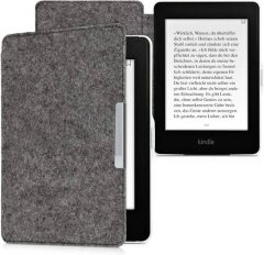 KW Puzdro KW Mobile Felt Fabric - KW3434522 - pre Amazon Kindle Paperwhite 1/2/3 - šedé