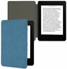 KW Puzdro KW Mobile - Flip Petrol - KW5715978 - pre Amazon Kindle Paperwhite 5 (2021) - modré