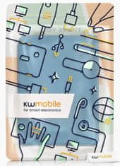 KW Puzdro KW Mobile - Flip Petrol - KW5715978 - pre Amazon Kindle Paperwhite 5 (2021) - modré