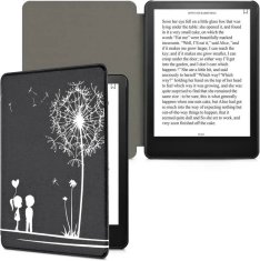 KW Puzdro KW Mobile - Dandelion Love - KW5625609 - pre Amazon Kindle Paperwhite 5 (2021) - čierne