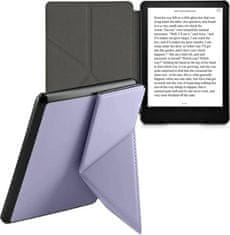 KW Puzdro KW Mobile - Origami Lavender Leather - KW57158108 - pre Amazon Kindle Paperwhite 5 (2021) - svetlo fialové