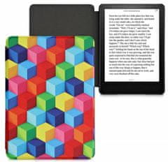 KW Puzdro KW Mobile - Colorful Blocks - KW5625623 - pre Amazon Kindle Paperwhite 5 (2021) - viacfarebné