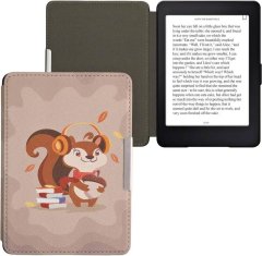 KW Puzdro KW Mobile - Cute Squirrel - KW2582453 - pre Amazon Kindle Paperwhite 1/2/3 - viacfarebné