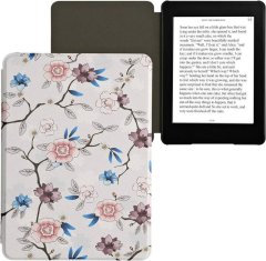 KW Puzdro KW Mobile - Flower Leaf - KW5983408 - pre Amazon Kindle Paperwhite 5 (2021) - viacfarebné