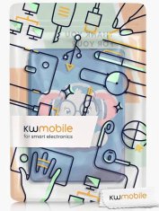 KW Puzdro KW Mobile - Cute Elephant - KW6103303 - pre Amazon Kindle Paperwhite 5 (2021) - viacfarebné