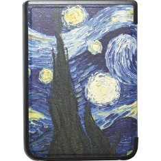 Durable Lock ARMORI KEEPER K028, puzdro so stojanom pre Pocketbook 740 InkPad 3 - motív Gogh