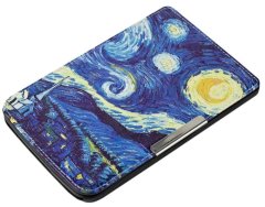 Durable Lock ARMORI TRIMER T040 - púzdro pre Pocketbook 614 / 615 / 624 / 625 / 626 - motív Gogh