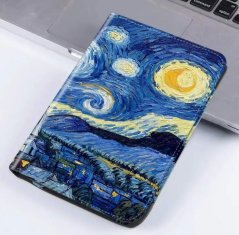 Durable Lock ARMORI Holder T048 - puzdro so stojanom pre Pocketbook 629/634 Verse (Pro) - motív Gogh, magnet, AutoSleep