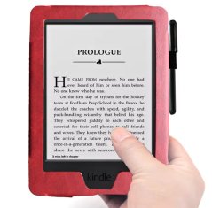 Durable Lock Armori Cutter C086 - univerzálne púzdro pre čítačky Amazon Kindle - Red/Black - červená, čierna