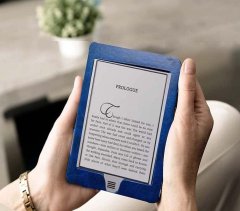 Durable Lock Armori Cutter C087 - univerzálne púzdro pre čítačky Amazon Kindle - Black/Blue - čierna, modrá