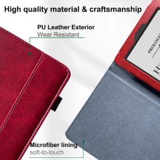 Durable Lock Armori Cutter C089 - univerzálne púzdro pre čítačky Amazon Kindle - Red/Red - červené