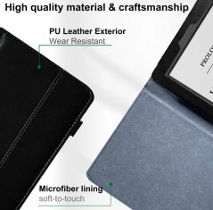 Durable Lock Armori Cutter C090 - univerzálne púzdro pre čítačky Amazon Kindle - Black/Black - čierne