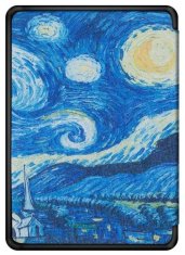 Durable Lock Armori Trimer T092, púzdro pre Amazon Kindle 4/5 - magnetické zatváranie, motív Gogh