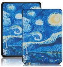 Durable Lock Armori Trimer T092, púzdro pre Amazon Kindle 4/5 - magnetické zatváranie, motív Gogh