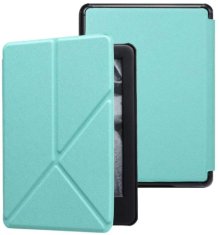 Durable Lock ARMORI STANDER S108, puzdro so stojanom Origami pre Amazon Kindle Voyage - tyrkysové