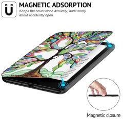 Durable Lock Armori Trimer T150, púzdro pre Amazon Kindle 8 (2016) - magnetické zatváranie, AutoSleep, motív Tree