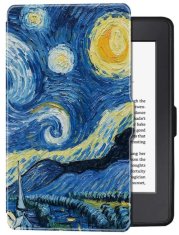 Durable Lock Armori Trimer T147, púzdro pre Amazon Kindle 8 (2016) - magnetické zatváranie, AutoSleep, motív Gogh