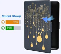 Durable Lock Armori Trimer T151, púzdro pre Amazon Kindle 8 (2016) - magnetické zatváranie, AutoSleep, motív Lights