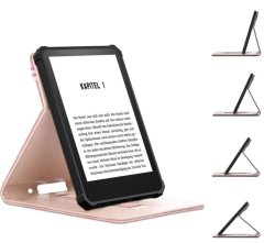 Durable Lock Armori Shelter H172 - puzdro so stojanom pre Amazon Kindle 2022 - svetlo ružové