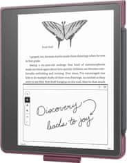 Amazon Originálne puzdro Amazon Kindle Scribe - KSLEBL, pravá koža, stojan, červené (Merlot)