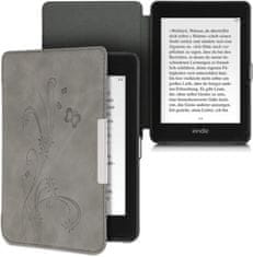 KW Puzdro KW Mobile - Butterfly Tendril - KW4897501 - pre Amazon Kindle Paperwhite 4 (2018) - šedé