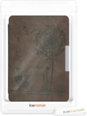 KW Puzdro KW Mobile Felt Dandelion Love - KW5492403 - pre Amazon Kindle Paperwhite 4 (2018) - hnedé