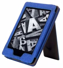 Durable Lock Puzdro Benello SK-02 na Amazon Kindle Paperwhite 1/2/3/4 - modré (Ocean Blue)