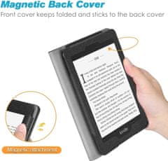 Durable Lock Puzdro Benello SK-01 na Amazon Kindle Paperwhite 1/2/3/4 - čierne (Charcoal Black)