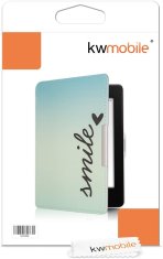 KW Puzdro KW Mobile - Smile - KW2811803 - pre Amazon Kindle Paperwhite 1/2/3 - tyrkysové