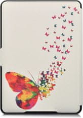 KW Mobile Puzdro KW Mobile - Butterfly Swarm - KW2811840 - pre Amazon Kindle Paperwhite 1/2/3 - biele