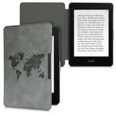 KW Puzdro KW Mobile - Travel Outline - KW4897513 - pre Amazon Kindle Paperwhite 4 (2018) - šedé