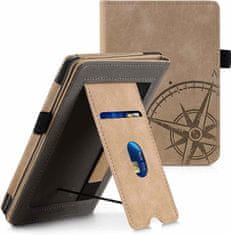 KW Mobile Puzdro KW Mobile Navigational Compass - KW5626701 - pre Amazon Kindle Paperwhite 4 (2018) - hnedé