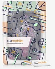 KW Mobile Puzdro KW Mobile - Elephant Sketch - KW4621614 - pre Pocketbook 616/617/627/628/632/633 - antracitové