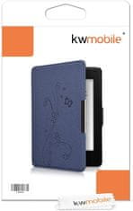 KW Mobile Puzdro KW Mobile - Butterfly Tendril - KW2313627 - pre Amazon Kindle Paperwhite 1/2/3 - modré