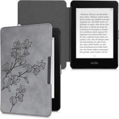 KW Púzdro KW Mobile - Magnolias - KW4897515 - pre Amazon Kindle Paperwhite 4 (2018) - šedé