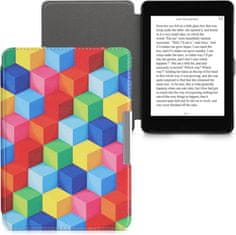 KW Puzdro KW Mobile - Colorful Blocks - KW5719403 - pre Amazon Kindle Paperwhite 4 (2018) - viacfarebné