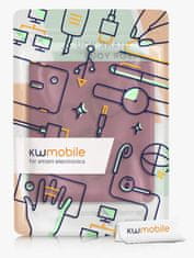 KW Puzdro KW Mobile - Brushed Heart Abstract - KW5697209 - pre Amazon Kindle Oasis 2/3 - červené