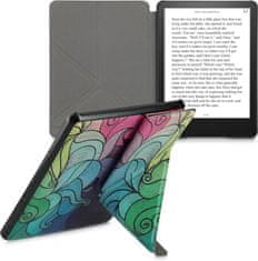 KW Puzdro KW Mobile - Origami Multicolor - KW5776401 - pre Amazon Kindle Paperwhite 5 (2021) - viacfarebné