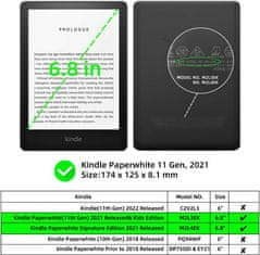 Durable Lock Puzdro Durable Lock KPW-29 pre Amazon Kindle Paperwhite 5 (2021) - Icy Garden