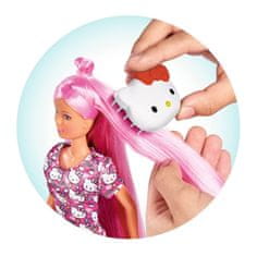 SIMBA Bábika Steffi Hello Kitty s dúhovými vlasmi