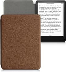 KW Mobile Puzdro KW Mobile (Kalibri) - Real Leather - KA5781205 - pre Amazon Kindle Paperwhite 5 (2021) - hnedá koža