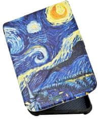 Durable Lock Origami Durable Lock ODL-103 púzdro pre Pocketbook 616 / 617 / 618 / 627 / 628 / 632 / 633 - motív Gogh, stojan, magnet